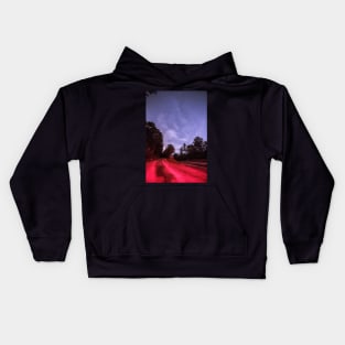 Evans City Cemetery Drive Way Home of Night Of the Living Dead IMG 1297-A Kids Hoodie